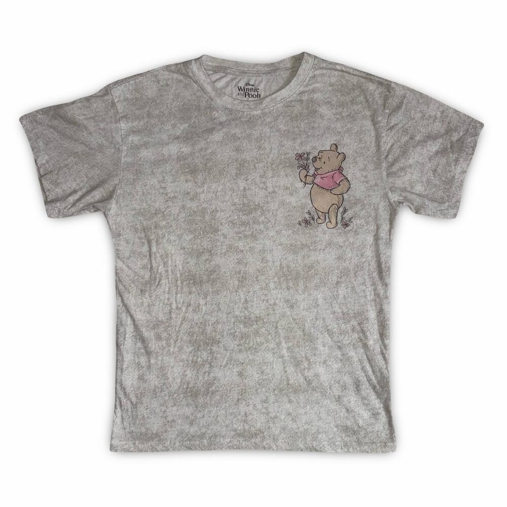 Disney Winnie the Pooh Stop and Smell the Flowers T-Shirt XS Vintage Look